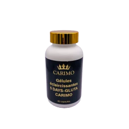 GELULES ECLAIRCISSANTES 5 DAYS GLUTHA CARIMO
